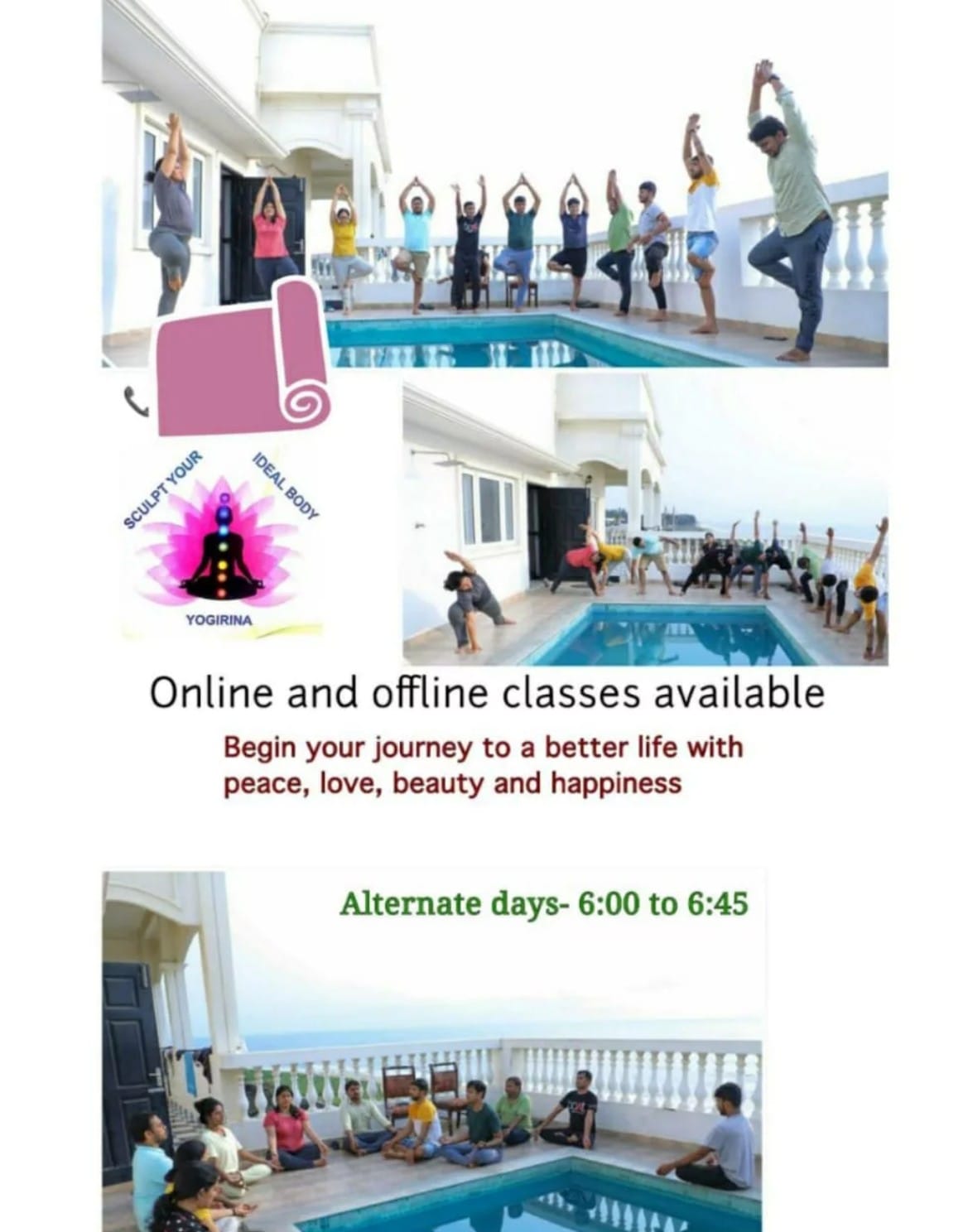 Yoga and wellness workshop